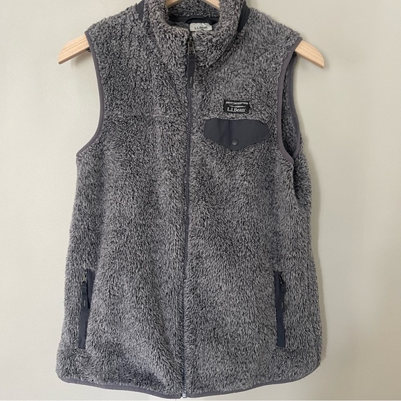 L.L. Bean Sherpa Vest, Women’s size S, Charcoal Grey, Excellent Condition - Picture 12 of 12